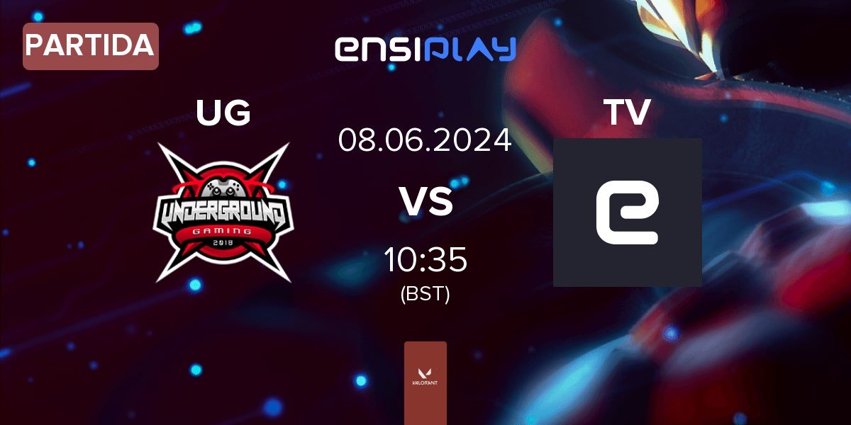 Partida Underground Gaming UG vs The Vicious TV | 08.06