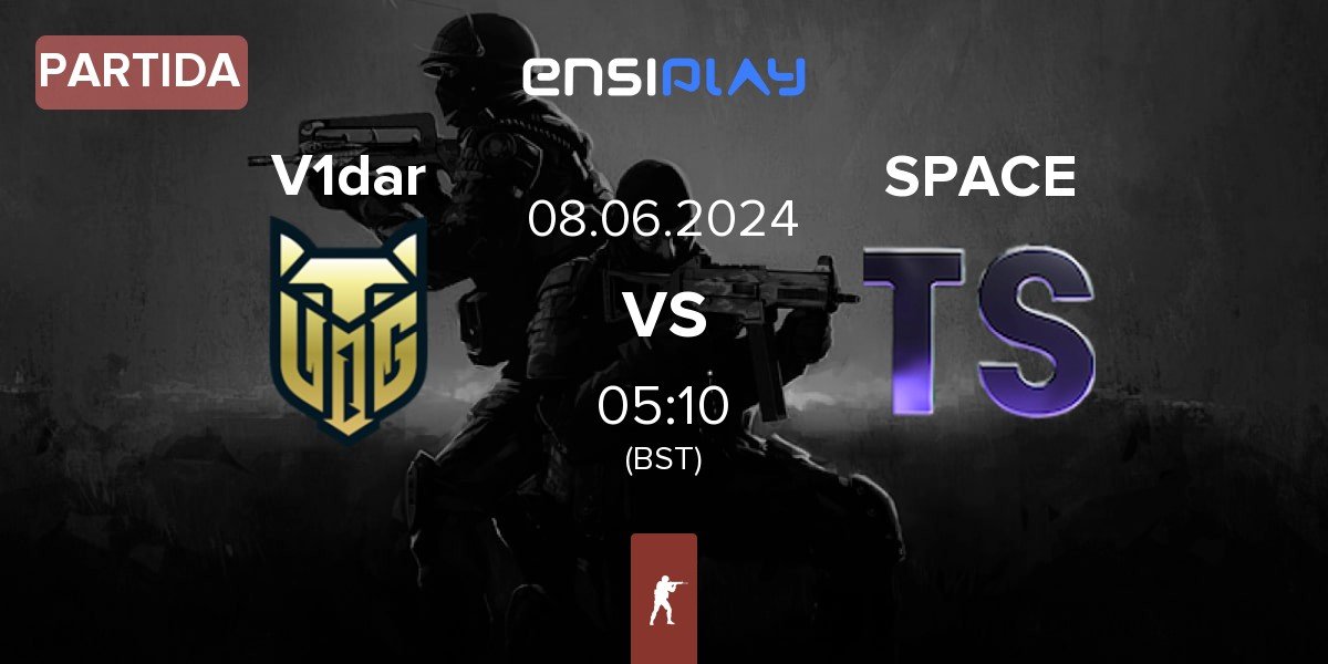 Partida V1dar Gaming V1dar vs Team Space SPACE | 08.06