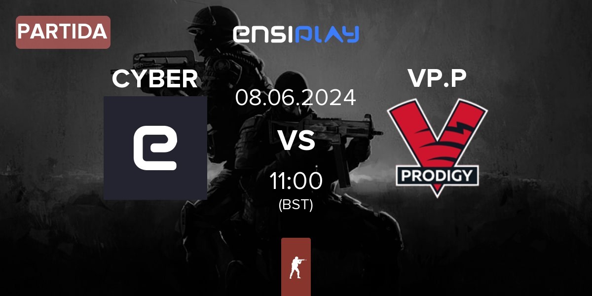 Partida CYBERSHOKE Esports CS vs VP.Prodigy VP.P | 08.06