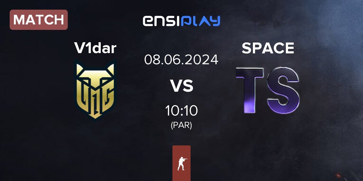 Match V1dar Gaming V1dar vs Team Space SPACE | 08.06