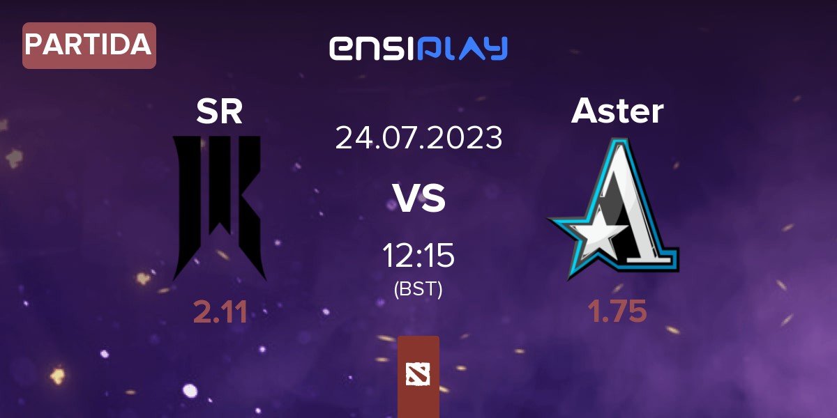 Partida Shopify Rebellion SR vs Team Aster Aster | 24.07