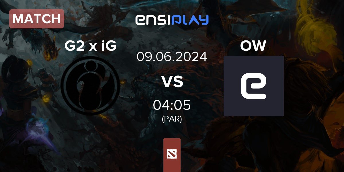 Match G2 x iG vs Old Warrior OW | 09.06