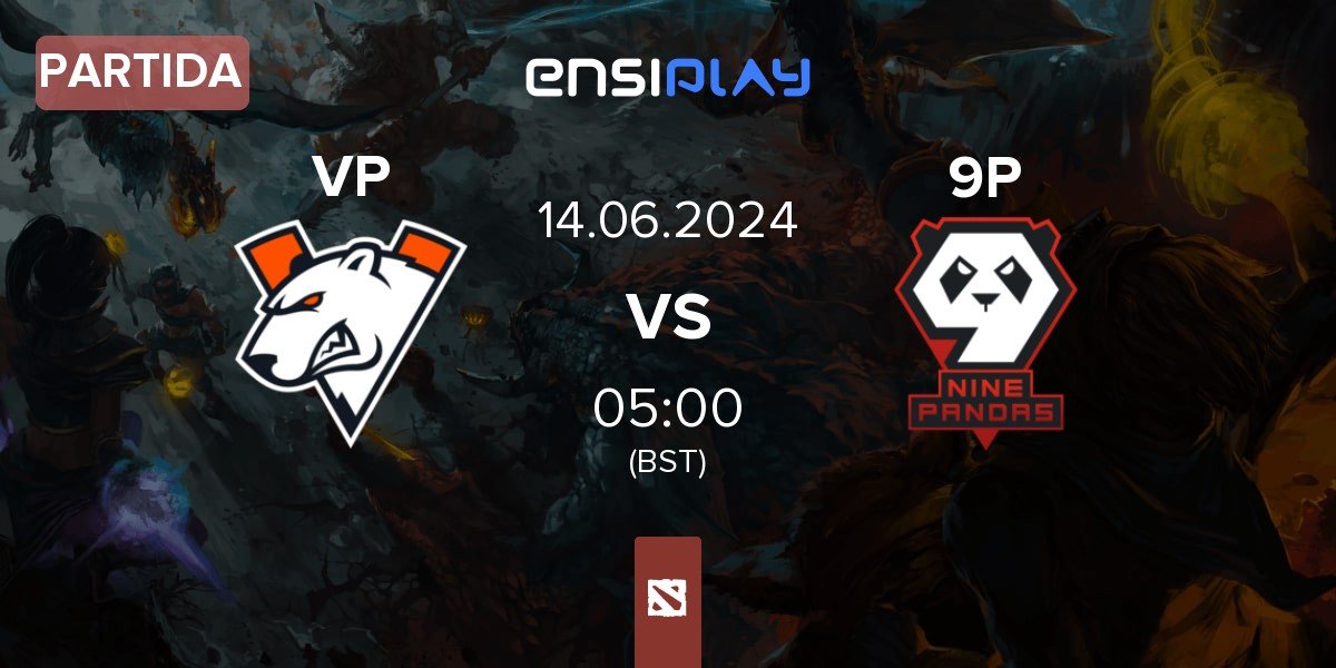 Partida Virtus.pro VP vs 9Pandas 9P | 14.06