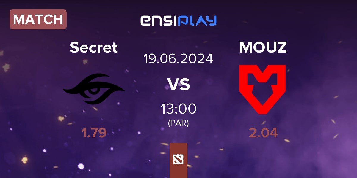 Match Team Secret Secret vs MOUZ | 19.06