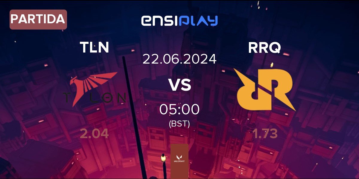 Partida Talon Esports TLN vs Rex Regum Qeon RRQ | 22.06