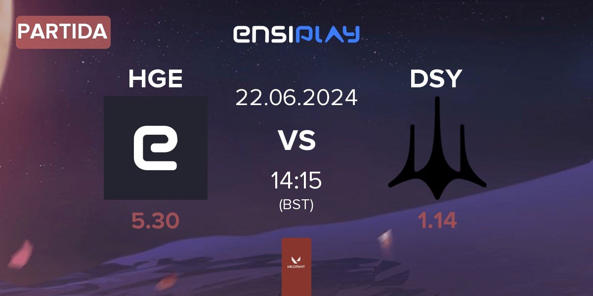 Partida Happy Game Esport HGE vs Dsyre DSY | 22.06