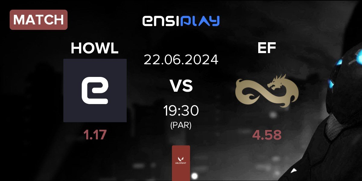 Match HOWL Esports HOWL vs Eternal Fire EF | 22.06