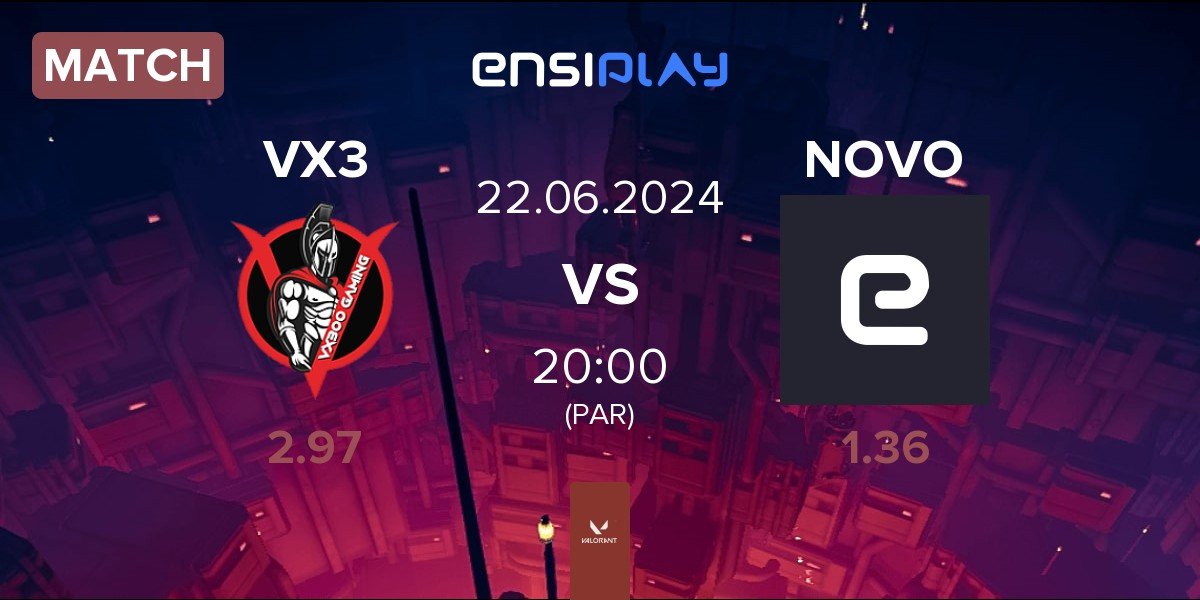 Match VX300 Gaming VX3 vs NOVO Esports NOVO | 22.06