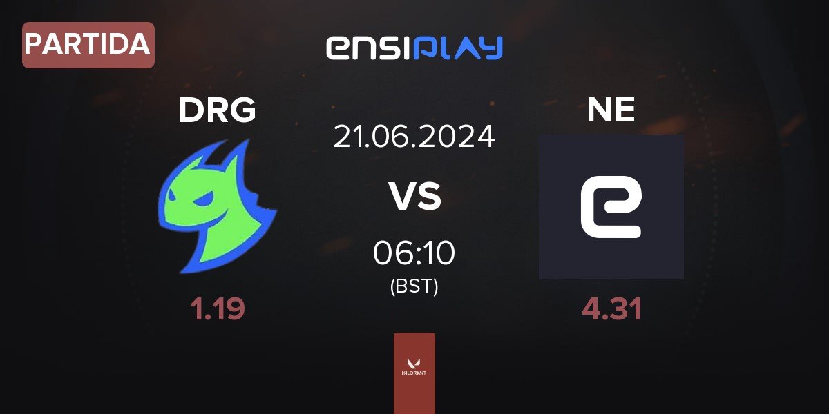 Partida Dragon Ranger Gaming DRG vs Nova Esports NE | 21.06