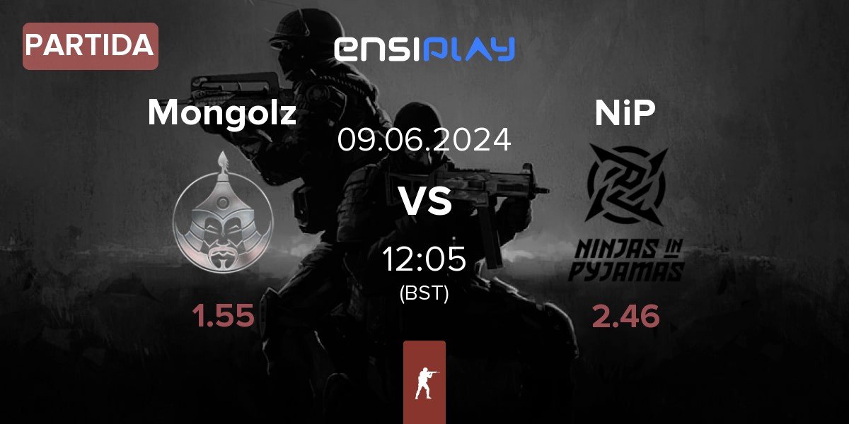 Partida The Mongolz Mongolz vs Ninjas in Pyjamas NiP | 09.06