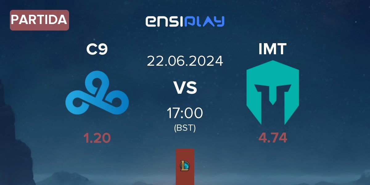 Partida Cloud9 C9 vs Immortals IMT | 22.06