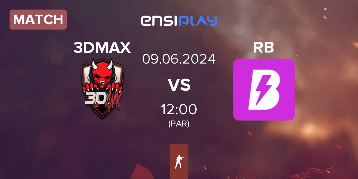 Match 3DMAX vs RUSH B RB | 09.06