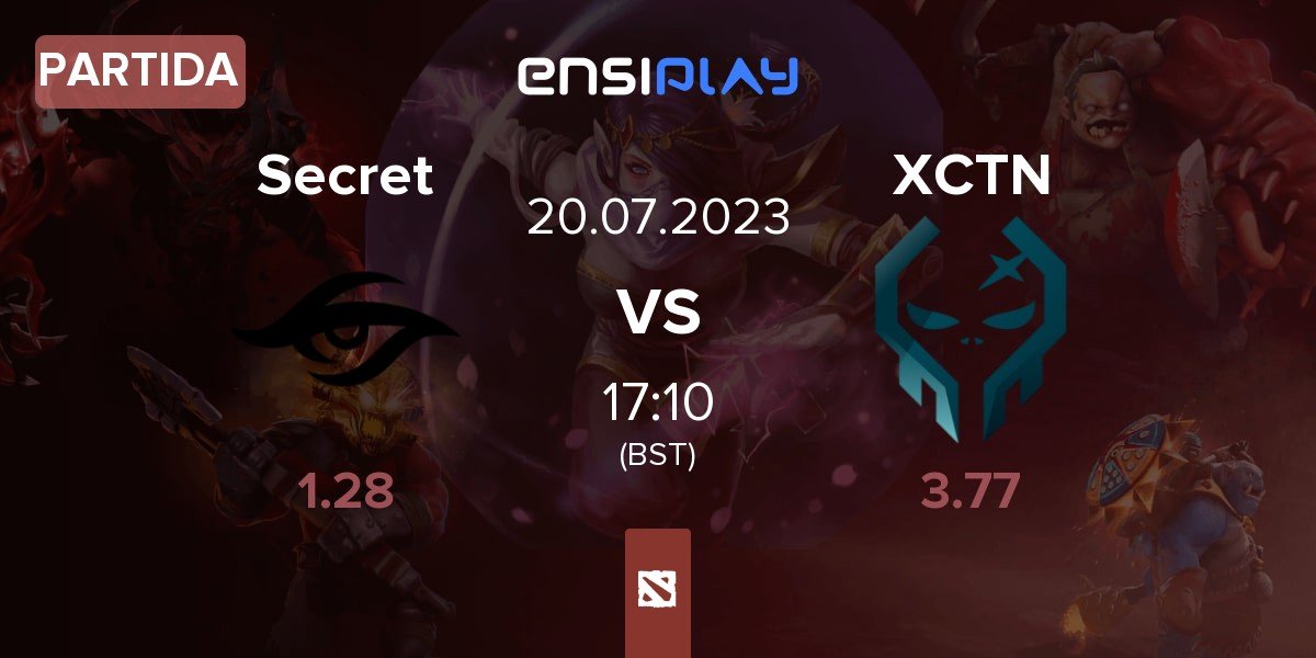 Partida Team Secret Secret vs Execration XCTN | 20.07