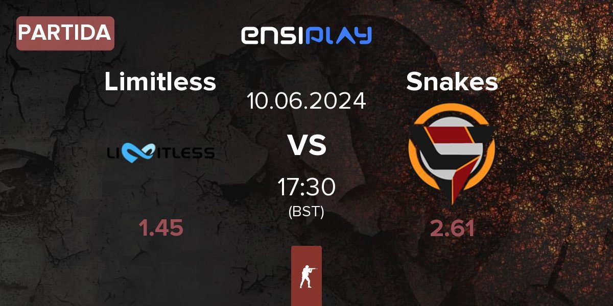 Partida Limitless vs Snakes Den Snakes | 10.06