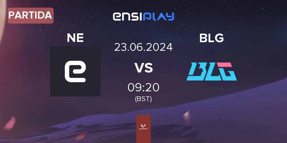 Partida Nova Esports NE vs Bilibili Gaming BLG | 23.06