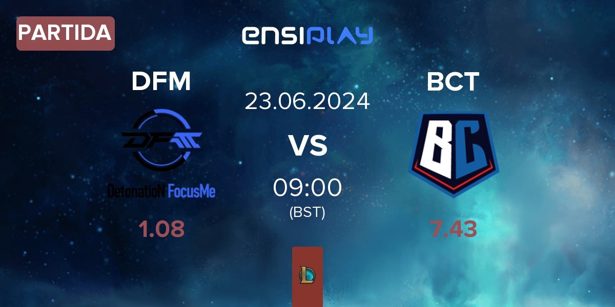 Partida DetonatioN FocusMe DFM vs Burning Core Toyama BCT | 23.06