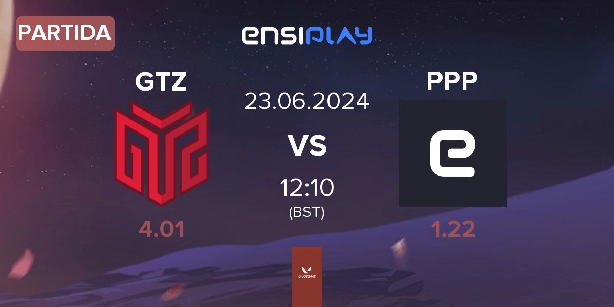 Partida GTZ Esports GTZ vs PPP | 23.06