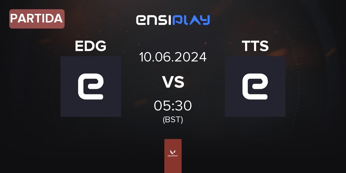 Partida EDGE EDG vs Tiny Turtle Squad TTS | 10.06