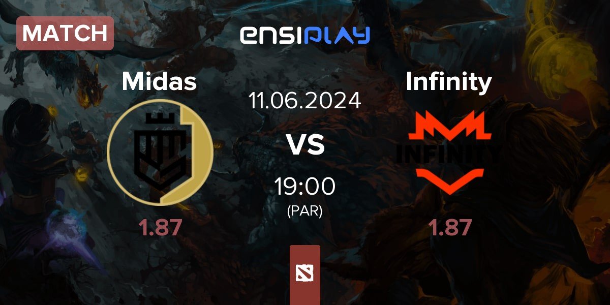 Match Midas Club Midas vs Infinity Esports Infinity | 11.06