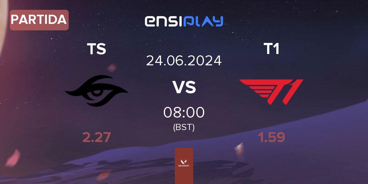 Partida Team Secret TS vs T1 | 24.06