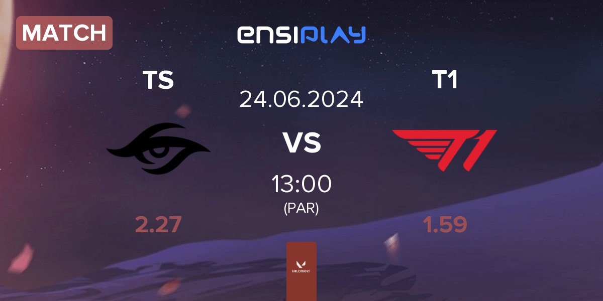 Match Team Secret TS vs T1 | 24.06