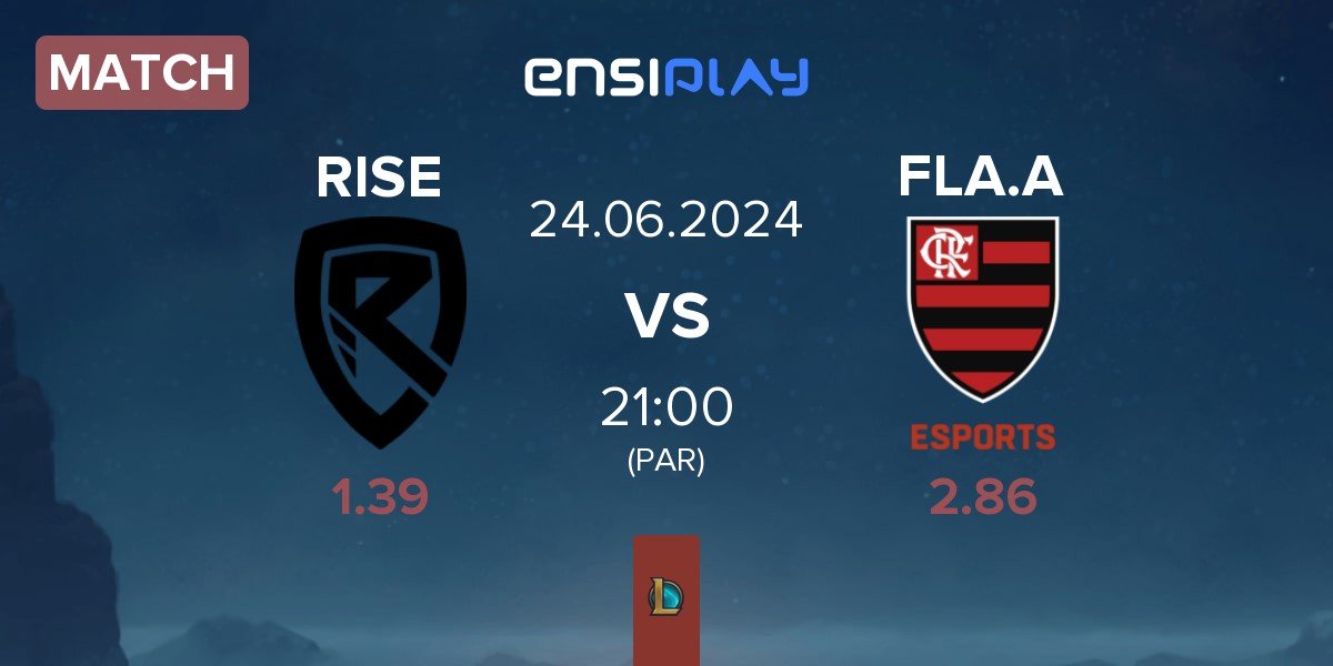 Match Rise Gaming RISE vs Flamengo Academy FLA.A | 24.06