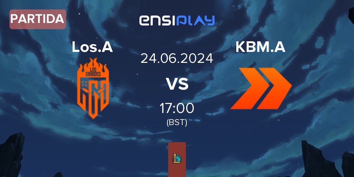 Partida Los Grandes Academy Los.A vs KaBuM! Academy KBM.A | 24.06