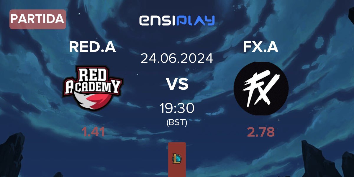 Partida RED Academy RED.A vs Fluxo Academy FX.A | 24.06