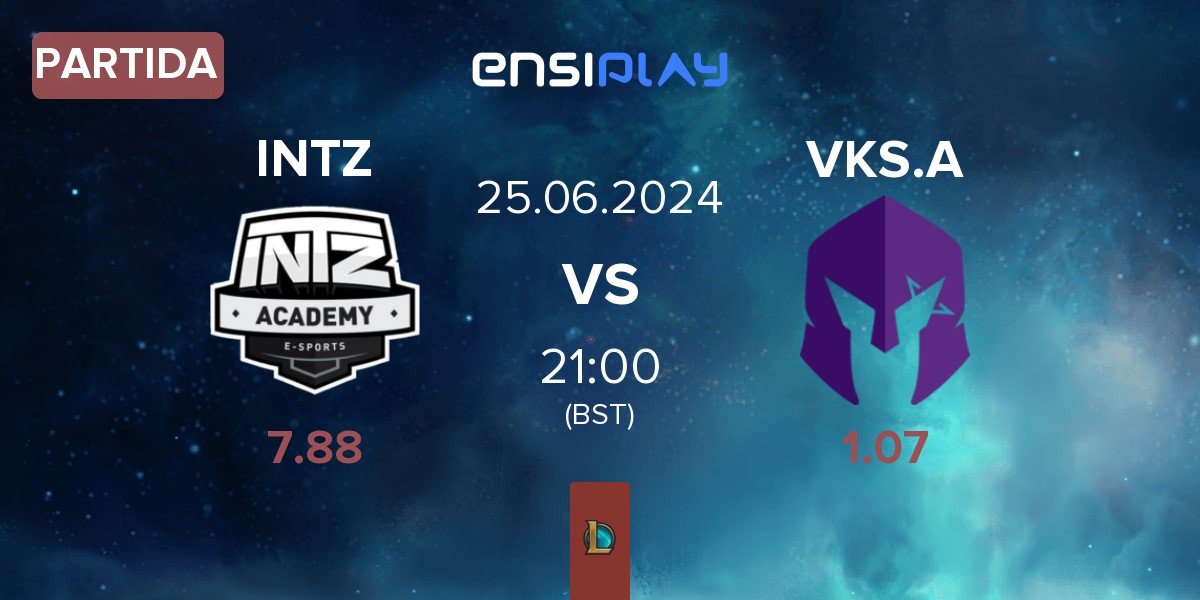 Partida INTZ Academy INTZ vs Keyd Academy VKS.A | 24.06