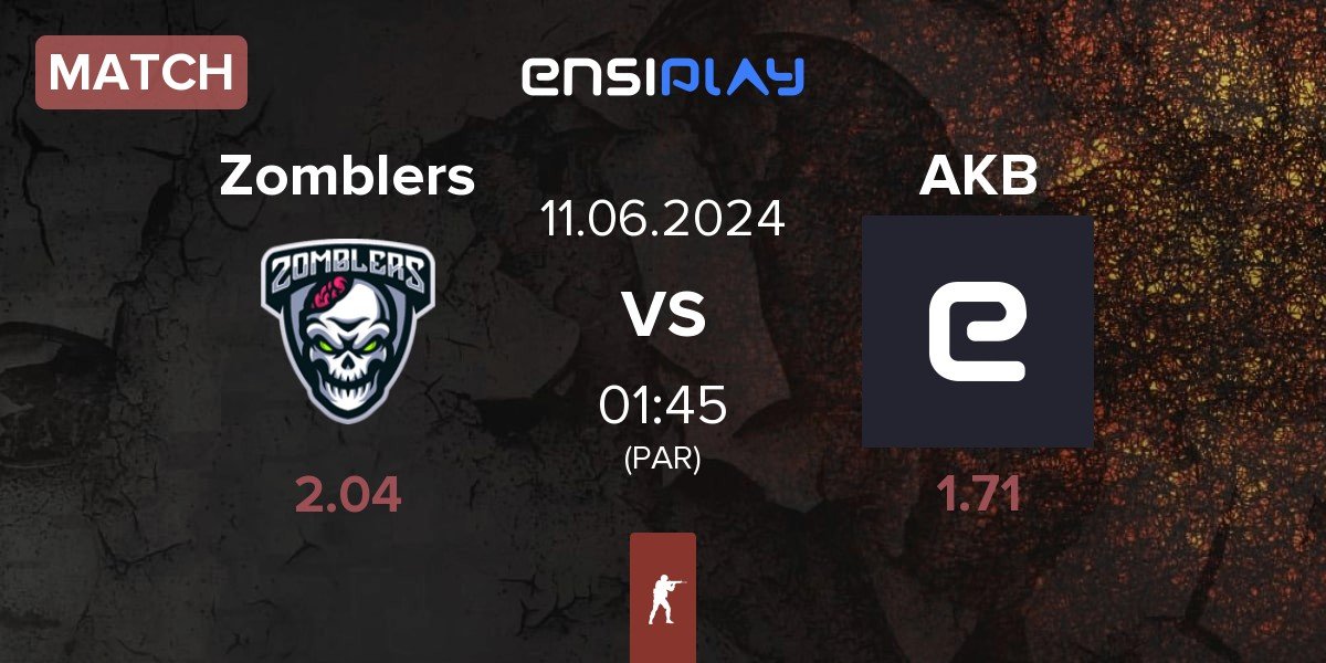 Match Zomblers vs Akimbo Esports Akimbo | 11.06