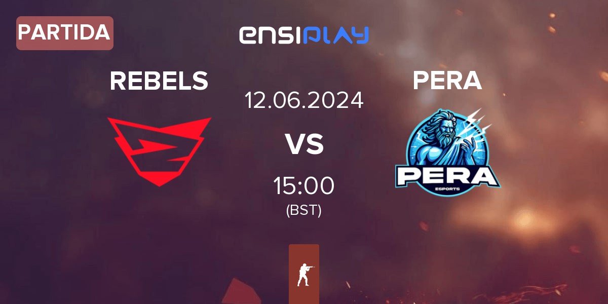 Partida Rebels Gaming REBELS vs Pera Esports PERA | 12.06