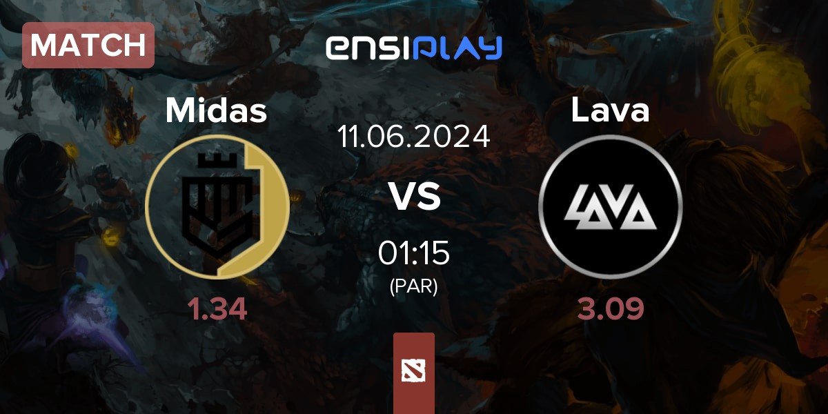 Match Midas Club Midas vs Lava Esports Lava | 11.06