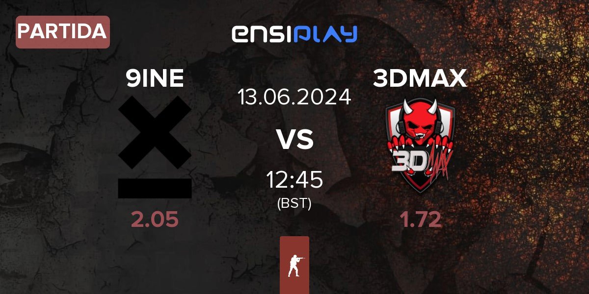 Partida 9INE vs 3DMAX | 13.06