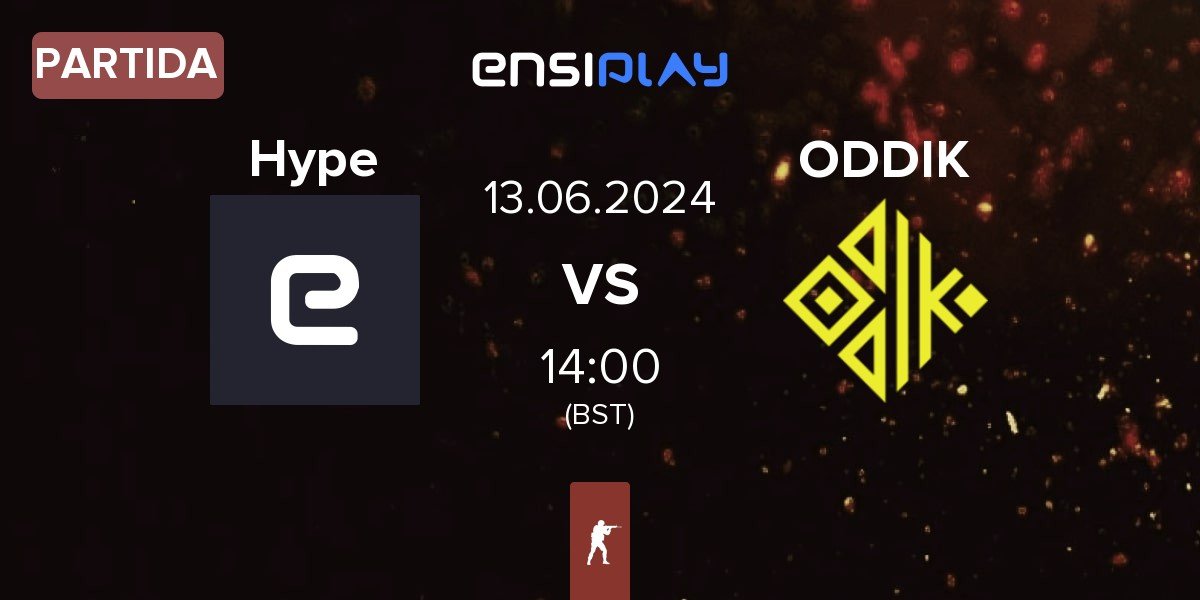 Partida Hype Esports Hype vs ODDIK | 13.06