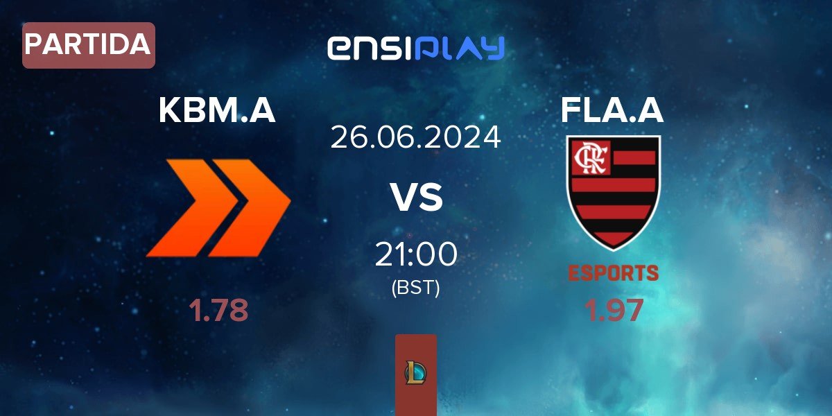 Partida KaBuM! Academy KBM.A vs Flamengo Academy FLA.A | 25.06