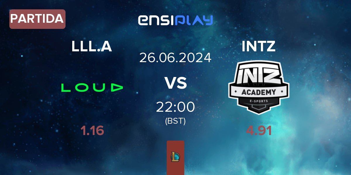 Partida LOUD Academy LLL.A vs INTZ Academy INTZ | 25.06