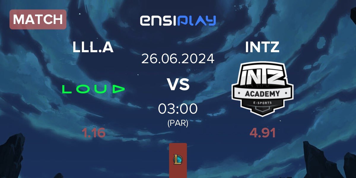 Match LOUD Academy LLL.A vs INTZ Academy INTZ | 25.06