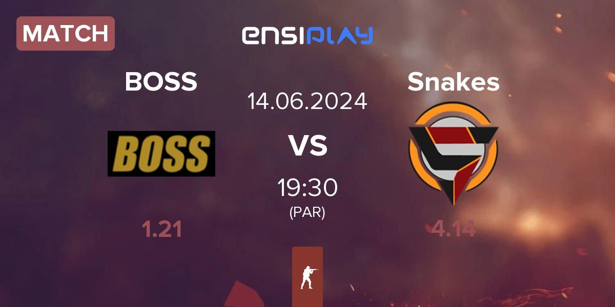 Match BOSS vs Snakes Den Snakes | 14.06