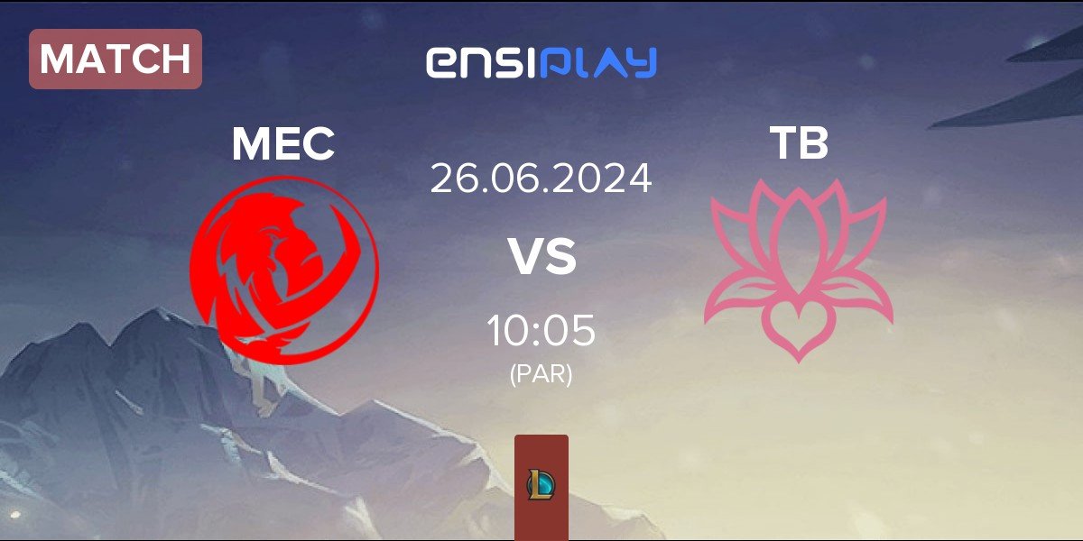 Match Mammoth Esports MEC vs Team Bliss TB | 26.06