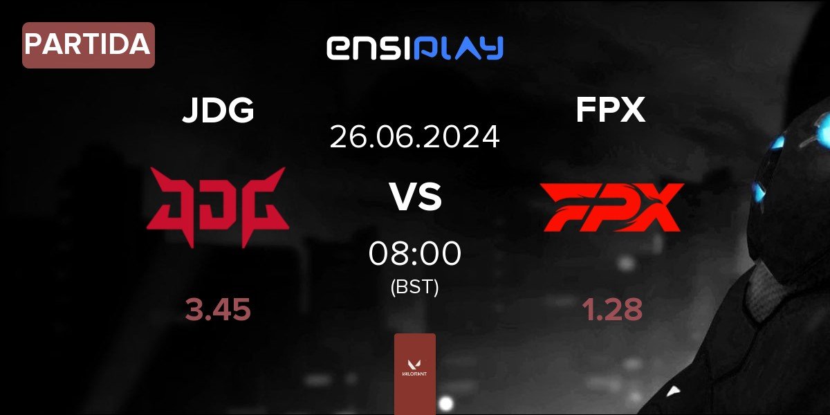 Partida JD Gaming JDG vs FunPlus Phoenix FPX | 26.06