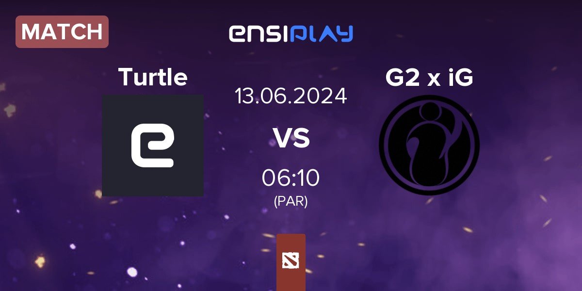 Match Team Turtle Turtle vs G2 x iG | 13.06