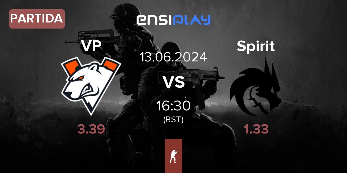 Partida Virtus.Pro VP vs Team Spirit Spirit | 13.06