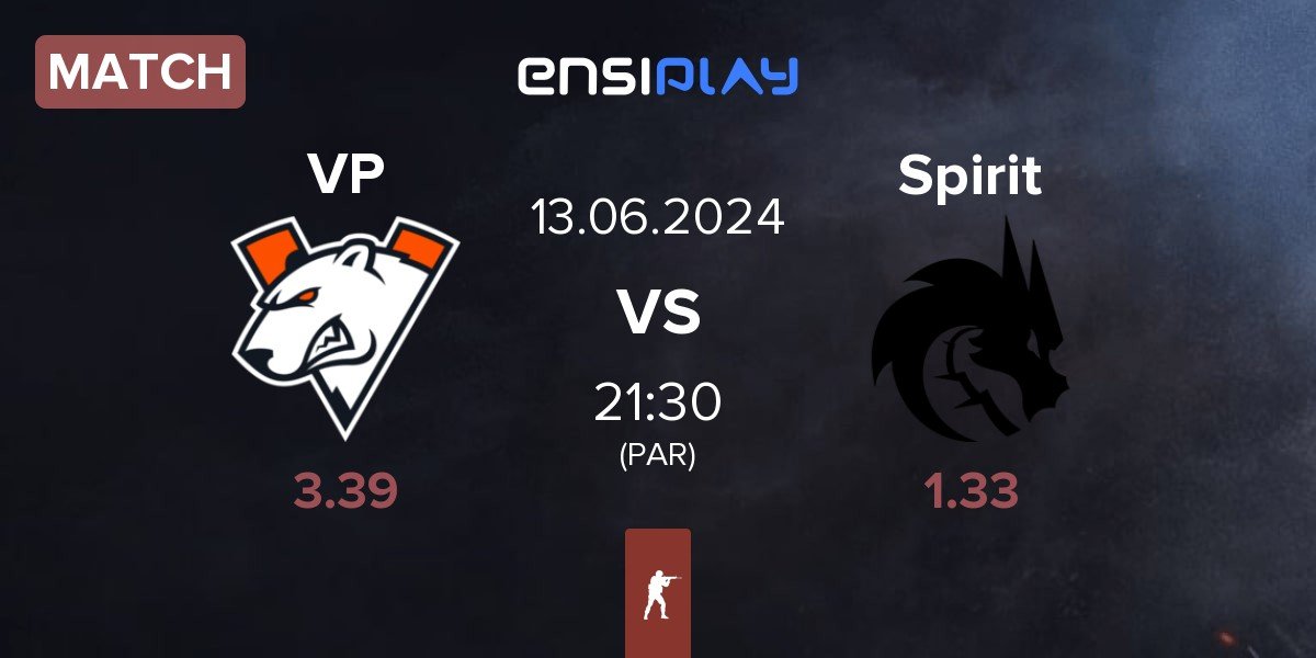 Match Virtus.Pro VP vs Team Spirit Spirit | 13.06