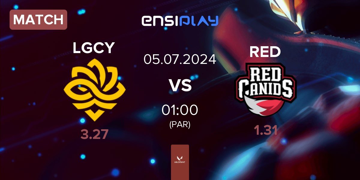 Match Legacy LGCY vs RED Canids RED | 05.07