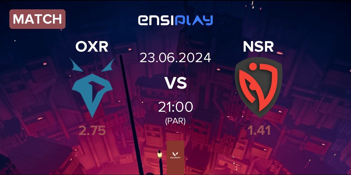 Match Onyx Ravens OXR vs NASR Esports NSR | 23.06