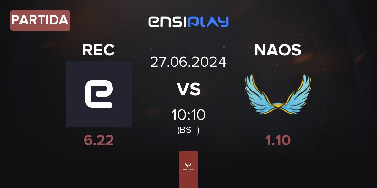 Partida Rank El Cuties REC vs NAOS Esports NAOS | 27.06