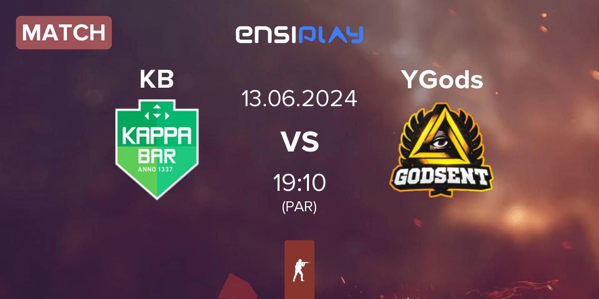 Match Kappa Bar KB vs Young Gods YGods | 13.06