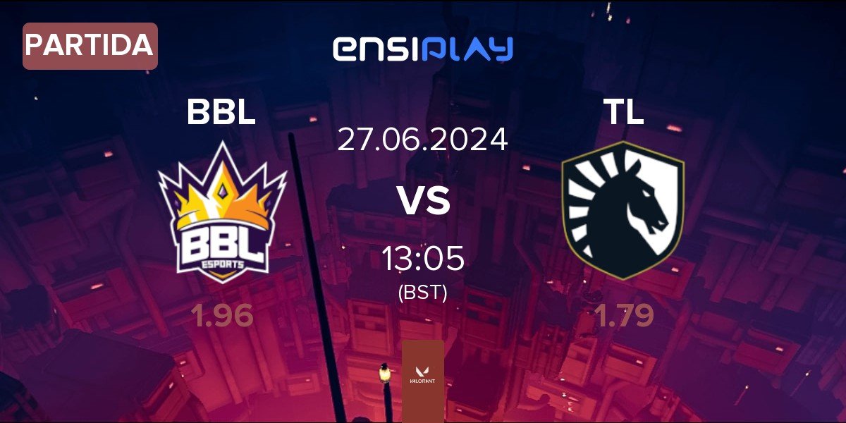 Partida BBL Esports BBL vs Team Liquid TL | 27.06