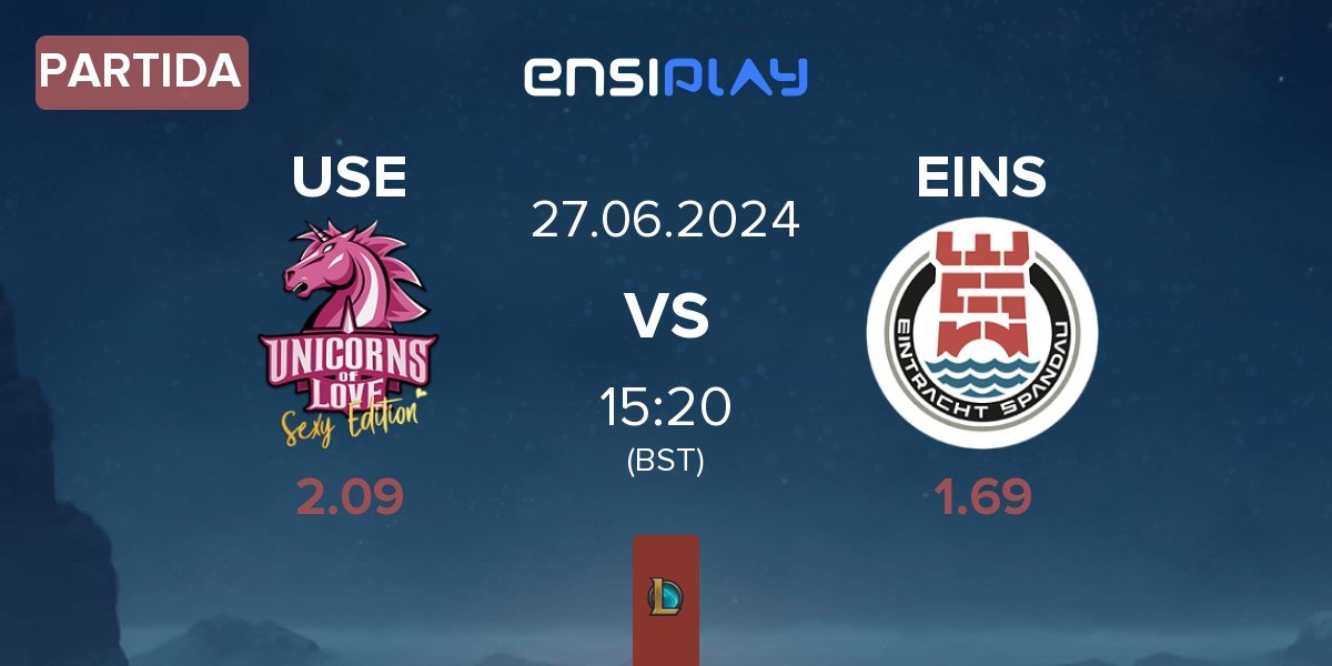 Partida Unicorns of Love Sexy Edition USE vs Eintracht Spandau EINS | 27.06