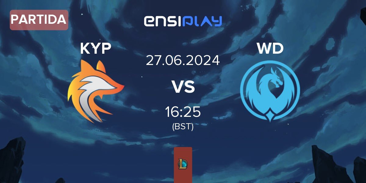 Partida Keypulse Esports KYP vs White Dragons WD | 27.06